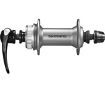 SHIMANO nába přední ALIVIO HB-M405 pro kotouč (centerlock) 32 děr RU: 133 mm stříbrná