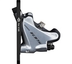 SHIMANO brzda 105 BR-R7070 kotouč přední flat mount polymer L02A+chaldič stříbrná pro 140/160 RT bal