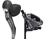 SHIMANO kot brzd-set GRX BR-RX810-KIT přední/BL-RX810(J-kit) FLAT MOUNT polymer+chladič SMBH90/1000m