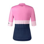 SHIMANO dámský YURI dres krátký rukáv, Růžová/Námořní, M