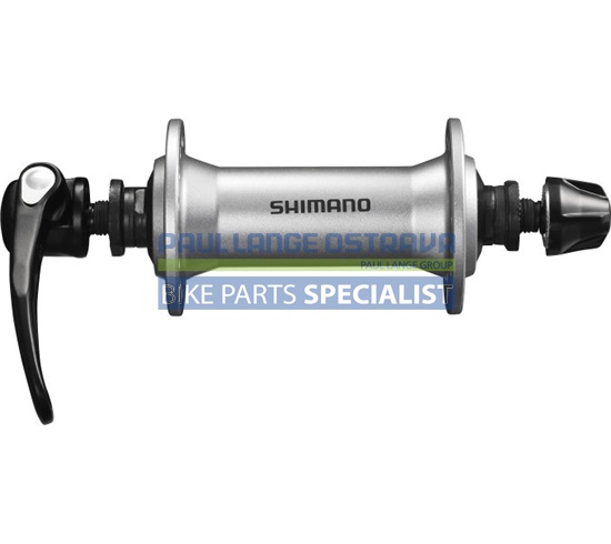 SHIMANO nába přední ALIVIO HB-T4000 pro ráfkovou brzdu 32 děr RU: 133 mm stříbrná