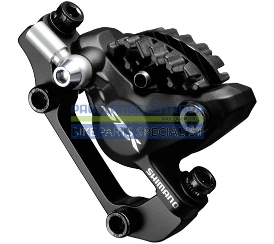 SHIMANO brzda SLX BR-M7000 kotouč př nebo zad hydraul třmen polymer bez adapt des J04C kov (chladič)