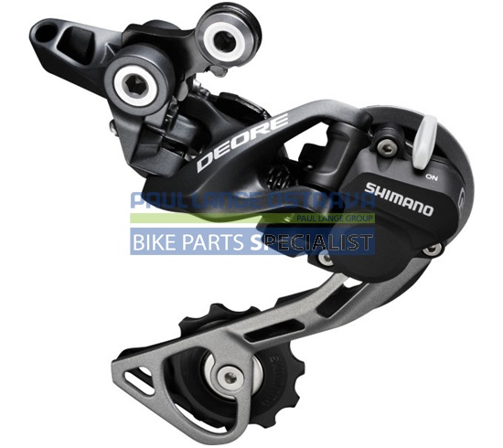 SHIMANO přehazovačka DEORE RD-M615 SGS typ 10 rychl shadow RDplus černá