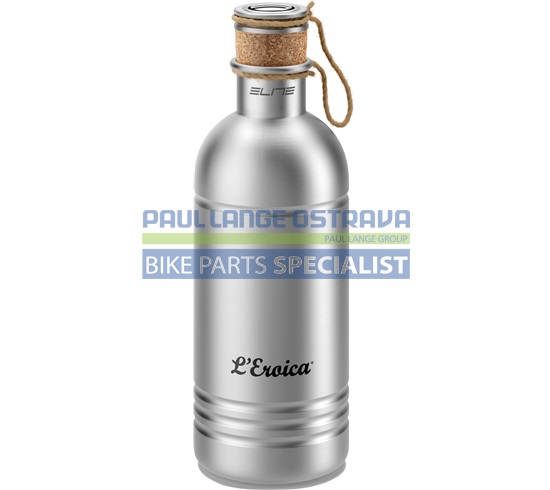 ELITE láhev L&#39;EROICA, Alu, stříbrná, 600 ml
