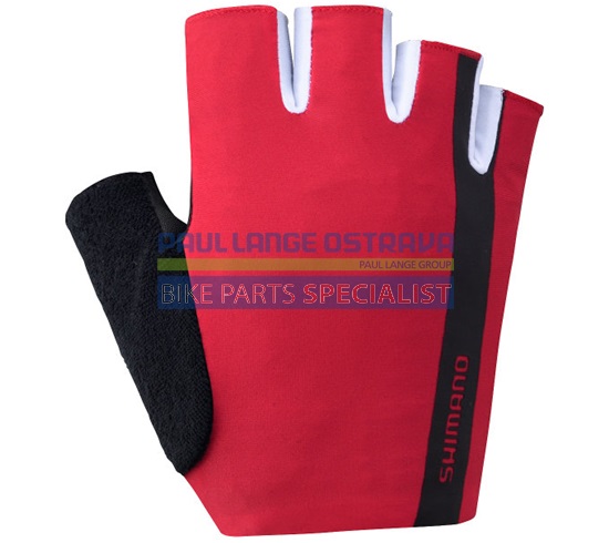 SHIMANO Value rukavice, červená, M