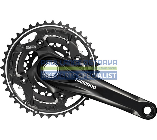 SHIMANO kliky DEORE FC-M622 integr.klika 3x10 175 mm 40x30x22z +BB misky bez krytu černé