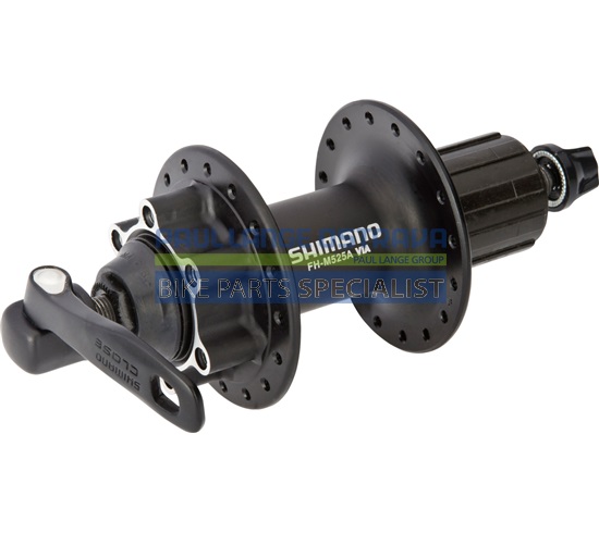 SHIMANO nába zadní DEORE FH-M525 OLD 135 mm 8/9/10/11 rychl 36 děr kot / 6 šroub RU:168 mm