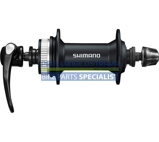 SHIMANO nába přední ALIVIO HB-M405 pro kotouč (centerlock) 36 děr RU: 133 mm černá