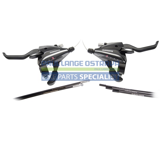 SHIMANO řad/brzd páčka ACERA ST-EF65 pár 3 x 9 rychl pro V-brz černá 2 prst