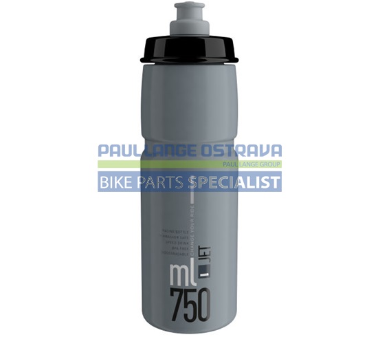 ELITE láhev JET 24&#39; šedá/černé logo 750 ml
