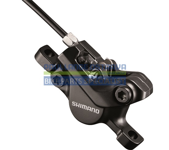 SHIMANO brzda DEORE BR-M447 kotouč př nebo zad hydraul třmen polymer bez adapt černá