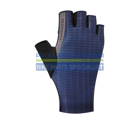 SHIMANO ADVANCED RACE rukavice, modrá, XXL
