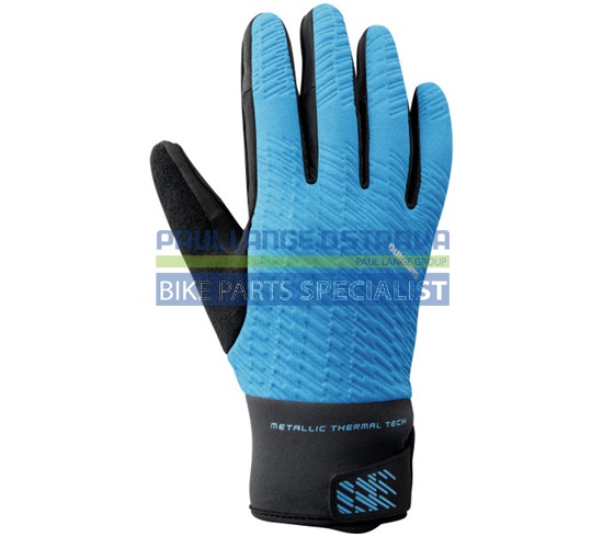 SHIMANO WINDBREAK THERMAL reflexní rukavice (5-10°C)