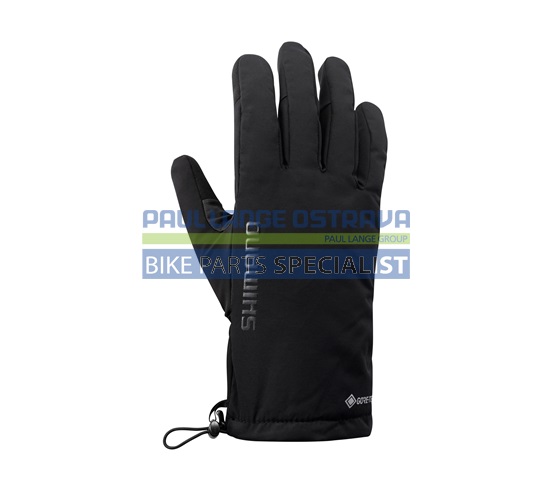 SHIMANO GORE-TEX GRIP PRIMALOFT rukavice, pánské (0°C), černá, M