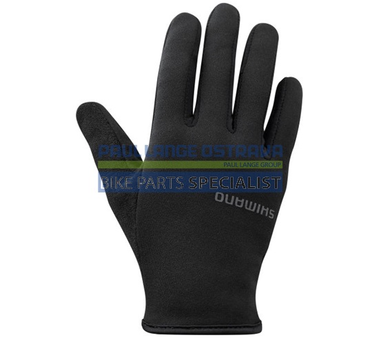 SHIMANO W&#39;s LIGHT THERMAL rukavice, dámské (10-15°C), černá, M