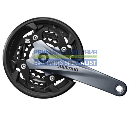 SHIMANO kliky ACERA FC-M3000 4hran 3x9 175 mm 40x30x22z vč.šroubu s krytem bal