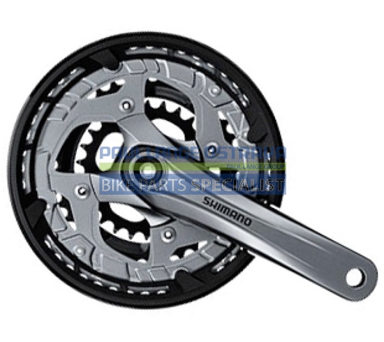 SHIMANO kliky ALIVIO FC-M4000 oktalink 3x9 175 mm 40x30x22z s krytem