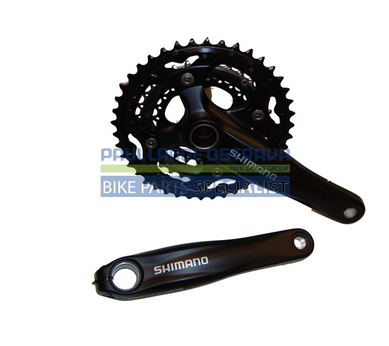 SHIMANO kliky MTB-ostatní FC-M552 integr.klika 3x10 175 mm 42x32x24z +BB misky bez krytu černé