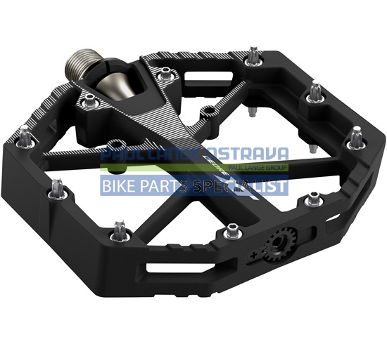 SHIMANO pedály XT PD-M8141 Flat pedály bez odrazek černá bal