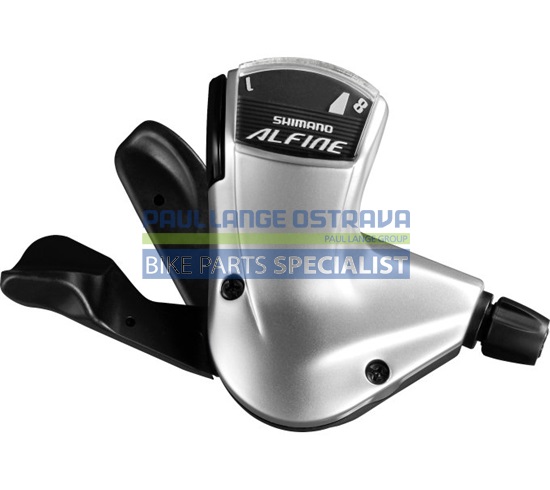 SHIMANO řad páčka ALFINE SL-S7008 pravá 8 rychl objímka stříbrná CJ-S7000-8