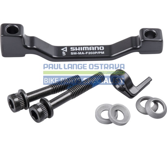 SHIMANO adaptér kot.brzd. MTB-ostatní SMMAF 203 mm PP typ přední bal