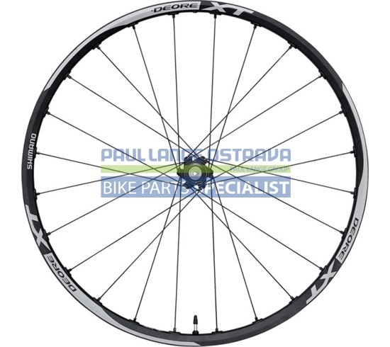 SHIMANO zapletená kola WH-M785 pár ráfek 27,5“ 24 děr pro C-lock RU př:133/zad:168, plášť/galuska