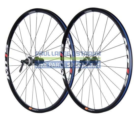 SHIMANO zapl kola MTB WH-MT15-A-26 pár 26" RU: F: 133 mm / R: 168 mm plášť 9/10 rychl