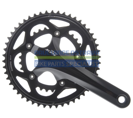 SHIMANO kliky 105 FC-5750 integr.klika 2x10 175 mm 50x34z bez BB misek černé