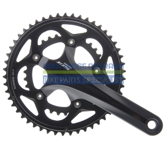 SHIMANO kliky 105 FC-5750 integr.klika 2x10 172,5 mm 50x34z bez BB misek černé