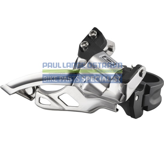 SHIMANO přesmykač XT FD-M785 MTB pro 2x10 obj. 34,9/31,8 + 28,6 Top-swing dual pull 38/44z