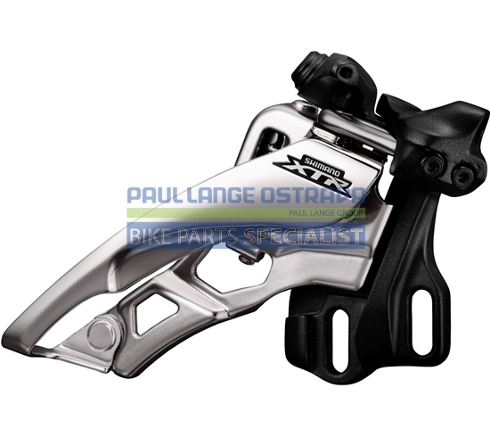 SHIMANO přesmykač XTR FD-M9000 MTB pro 3x11 př mont E-typ bez BB Side-swing front pull 40 z