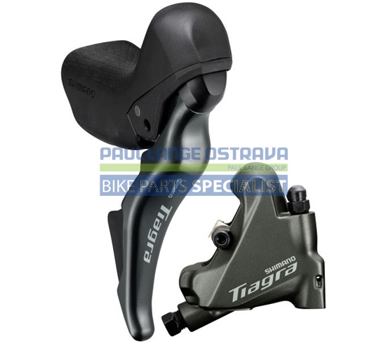 SHIMANO kot brzd-set TIAGRA BR-4770-KIT zadní/ST-4725(J-kit) FLAT MOUNT polymer+chladič SMBH90/1700m