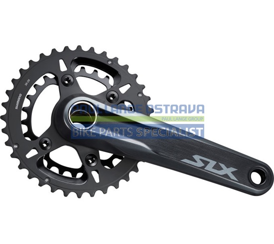 SHIMANO kliky SLX FC-M7100 integr.klika 2x12 170 mm 36x26z bez BB misek ř.l.48,8 mm bal