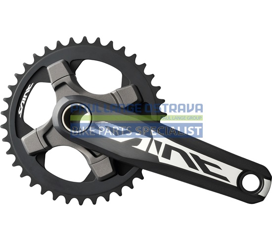 SHIMANO kliky SAINT FC-M825 integr.klika 1x10 165 mm bez přev. +BB misky bez krytu