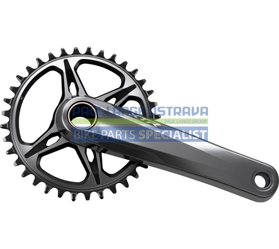 SHIMANO kliky XTR FC-M9100 integr.klika 1x11/12 165 mm bez přev. bez BB misek bal