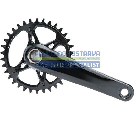 SHIMANO kliky MTB-ostatní FC-MT900 integr.klika 1x12 175 mm 34z černé bez BB misek bal