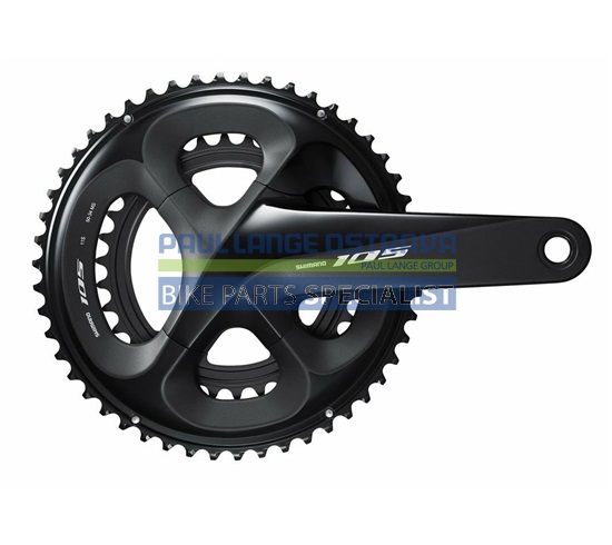 SHIMANO kliky 105 FC-R7000 integr.klika 2x11 172.5 mm 52x36z černá bal