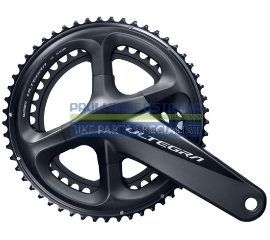 SHIMANO kliky ULTEGRA FC-R8000 integr.klika 2x11 175 mm 53x39z bez BB misek bez krytu bal