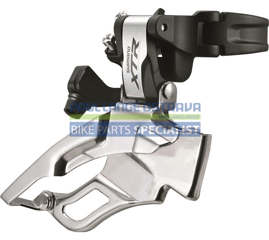 SHIMANO přesmykač XTR FD-M981 MTB pro 3x10 obj. 34,9/31,8 + 28,6 Down-swing dual pull 42 z