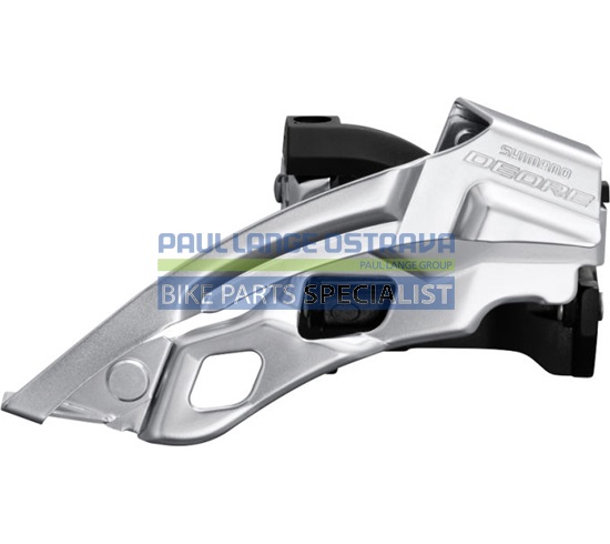 SHIMANO přesmykač DEORE FD-T6000 pro 3x10 obj. 34,9/31,8 + 28,6 Top-swing dual pull pro 44-48z bal