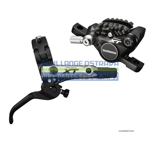 SHIMANO kot brzd-set XT BR-M785-B zadní/BL-M785-B kov+chladič SMBH90SB/1700mm černá bal