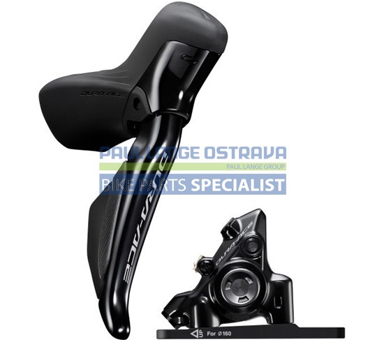 SHIMANO kot brzd-set DURA-ACE BR-R9270-KIT přední/ST-R9270 Di2 (J-kit) FLAT MOUNT polymer+chladič SM