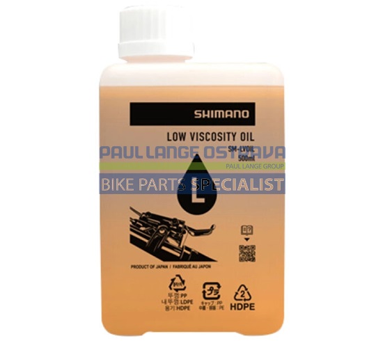 SHIMANO minerální olej MTB-ostatní SM-LVOIL 500 ml low viscosity pro SHIMANO kot br EU země