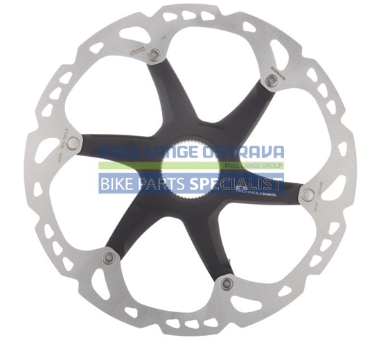 SHIMANO brzdový kotouč XT SM-RT81 center lock 203 mm pro Ice tech + lock ring bal