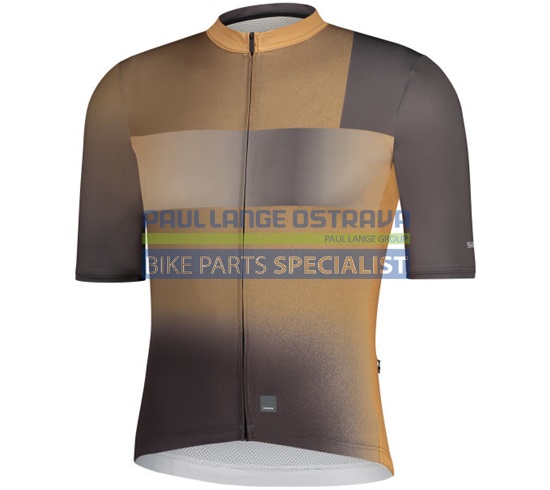 SHIMANO BREAKAWAY dres krátký rukáv, pánský, bronze gold, L