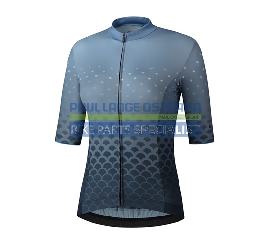 SHIMANO dámský YURI dres krátký rukáv, aqua blue