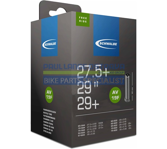 SCHWALBE duše FREERIDE UNIVERZÁLNÍ 27.5"/28"/ 29", 54/75-584/622
