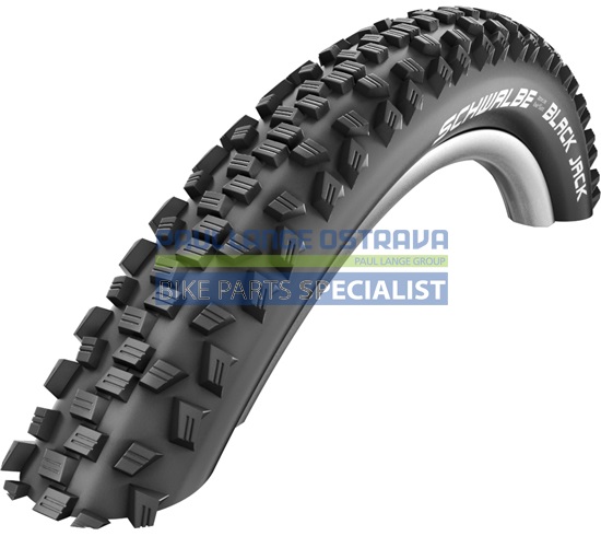 SCHWALBE plášť BLACK JACK, 47-203, 12 x 1.75, K-Guard, TwinSkin, NMC, 420 g, černá