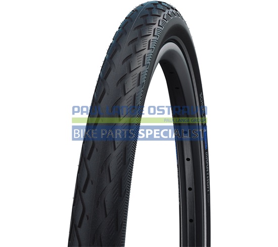 SCHWALBE plášť MARATHON, 44-622, 28 x 1.625, GreenGuard TwinSkin, 245 g, černá-reflex