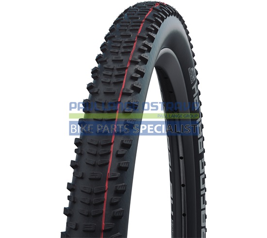 SCHWALBE plášť RACING RALPH, 57-622, 29 x 2.25, Super GroundSnakeSkin, 740 g, černá